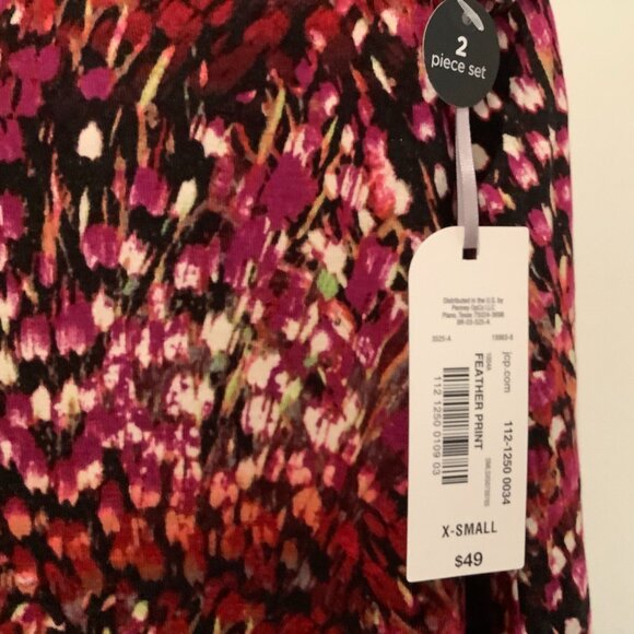 Ambrielle 2-Peace Pajama Set, Size x-small, NWT - Picture 6 of 9